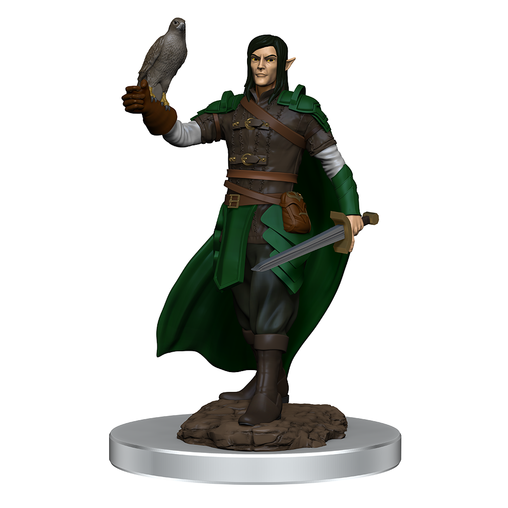 D&D Premium Painted Figures Elf Ranger Male-1