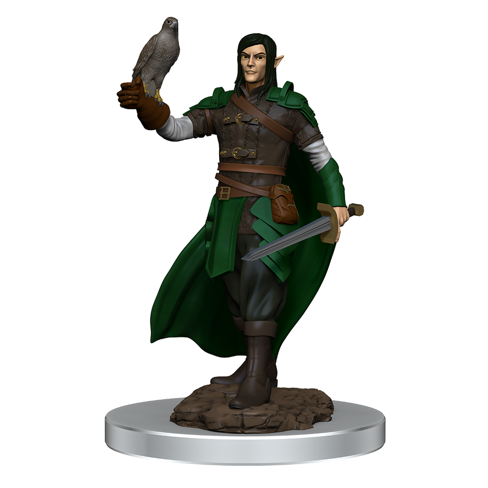 D&D Premium Painted Figures Elf Ranger Male