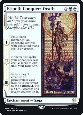 Elspeth Conquers Death [Theros Beyond Death Promos]-1
