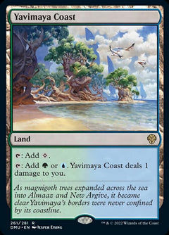Yavimaya Coast [Dominaria United]-1