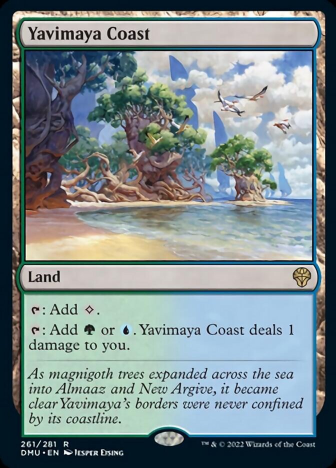 Yavimaya Coast [Dominaria United]-1