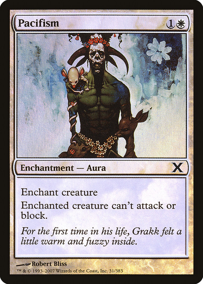 Pacifism (Premium Foil) [Tenth Edition]-1