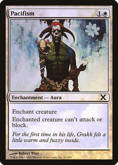 Pacifism (Premium Foil) [Tenth Edition]-1
