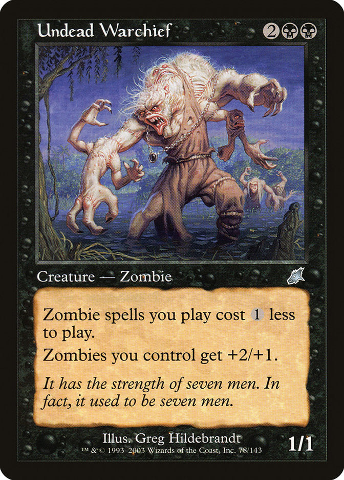 Undead Warchief [Scourge]-1
