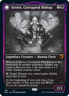 Jerren, Corrupted Bishop // Ormendahl, the Corrupted [Innistrad: Double Feature]-1