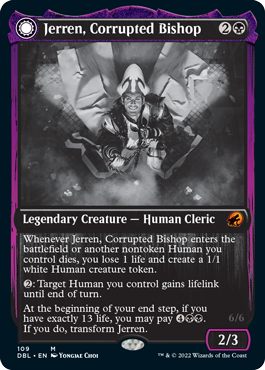 Jerren, Corrupted Bishop // Ormendahl, the Corrupted [Innistrad: Double Feature]-1