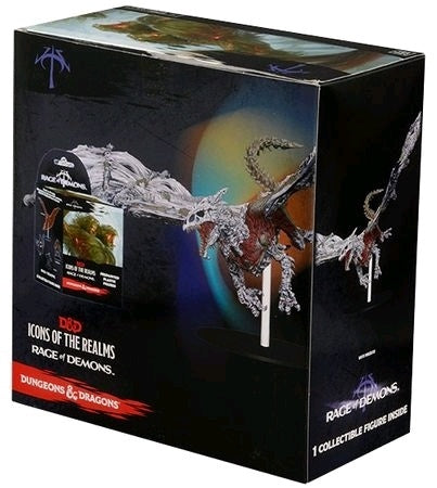 D&D Icons of the Realms Set 3 Rage of Demons White Dracolich-1