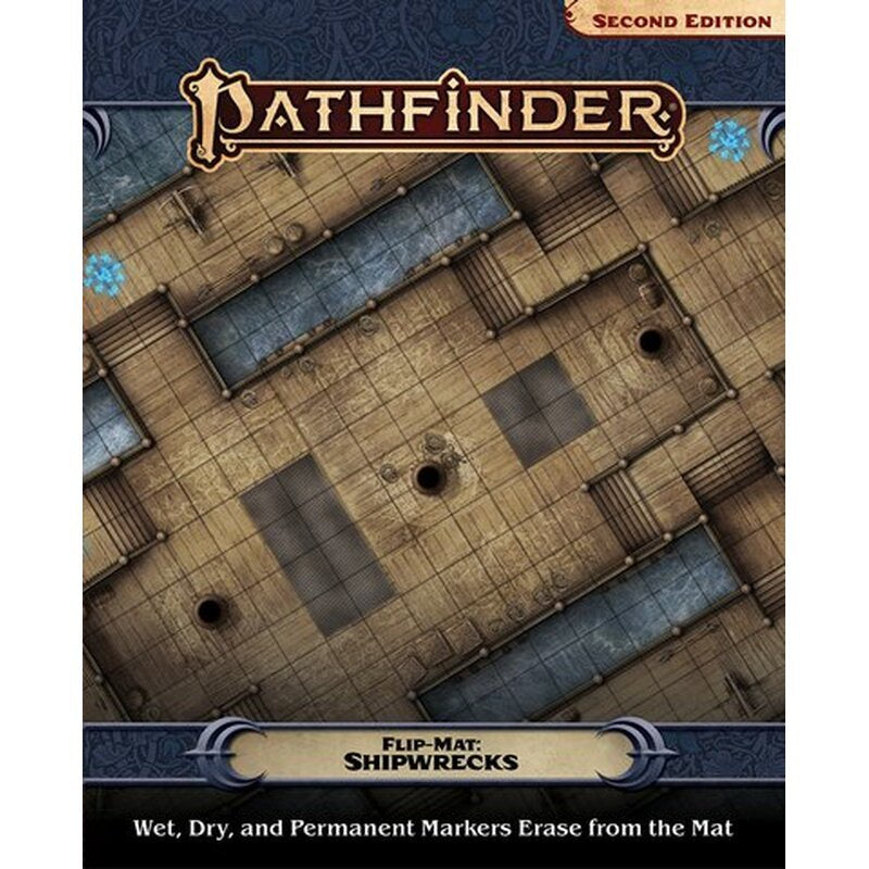 Pathfinder Accessories Flip-Mat: Shipwrecks-1
