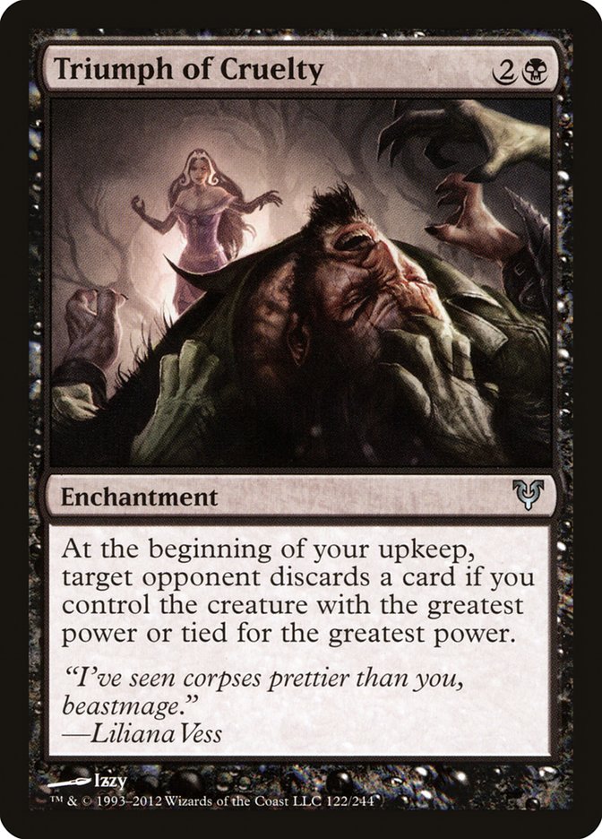 Triumph of Cruelty [Avacyn Restored]-1
