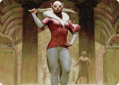 Mage's Attendant Art Card [Streets of New Capenna Art Series]-1