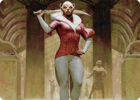 Mage's Attendant Art Card [Streets of New Capenna Art Series]-1