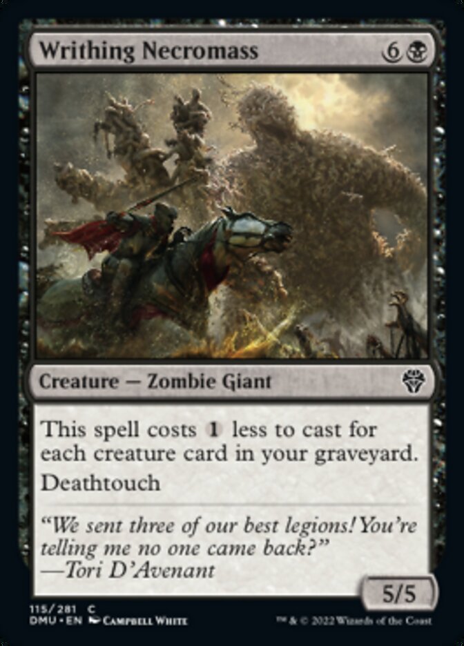 Writhing Necromass [Dominaria United]-1