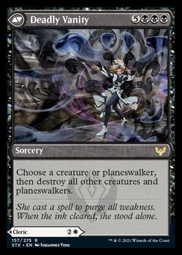 Selfless Glyphweaver // Deadly Vanity [Strixhaven: School of Mages]-2
