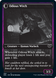 Ragged Recluse // Odious Witch [Innistrad: Double Feature]-2