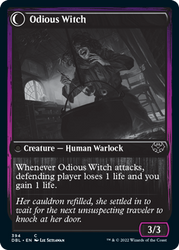 Ragged Recluse // Odious Witch [Innistrad: Double Feature]