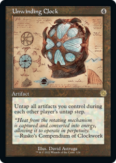 Unwinding Clock (Retro Schematic) [The Brothers' War Retro Artifacts]-1