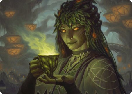 Dina, Soul Steeper Art Card [Strixhaven: School of Mages Art Series]-1