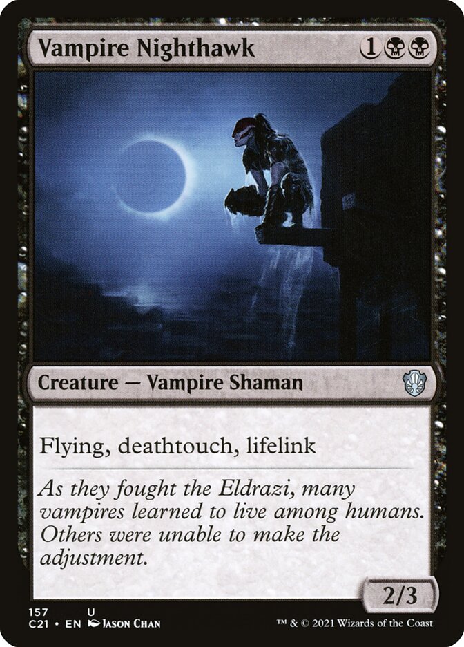 Vampire Nighthawk [Commander 2021]-1