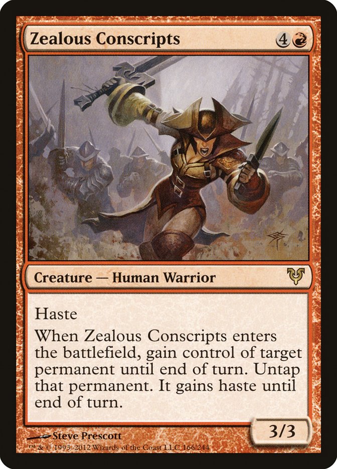 Zealous Conscripts [Avacyn Restored]-1