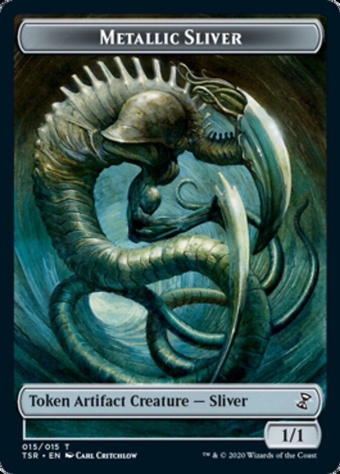 Metallic Sliver Token [Time Spiral Remastered Tokens]-1
