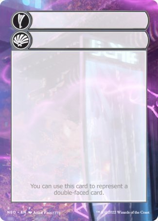 Helper Card (5/9) [Kamigawa: Neon Dynasty Tokens]-1