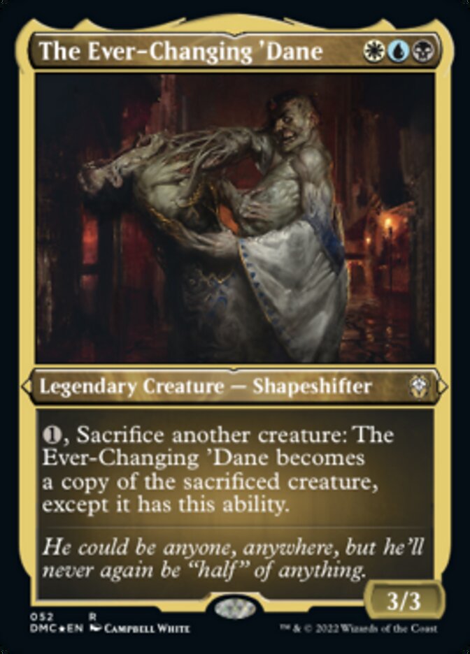 The Ever-Changing 'Dane (Foil Etched) [Dominaria United Commander]-1