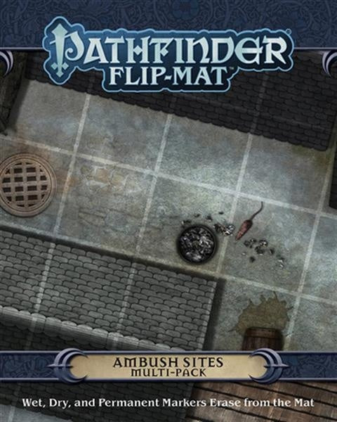 Pathfinder Accessories Flip Mat Ambush Sites Multi Pack