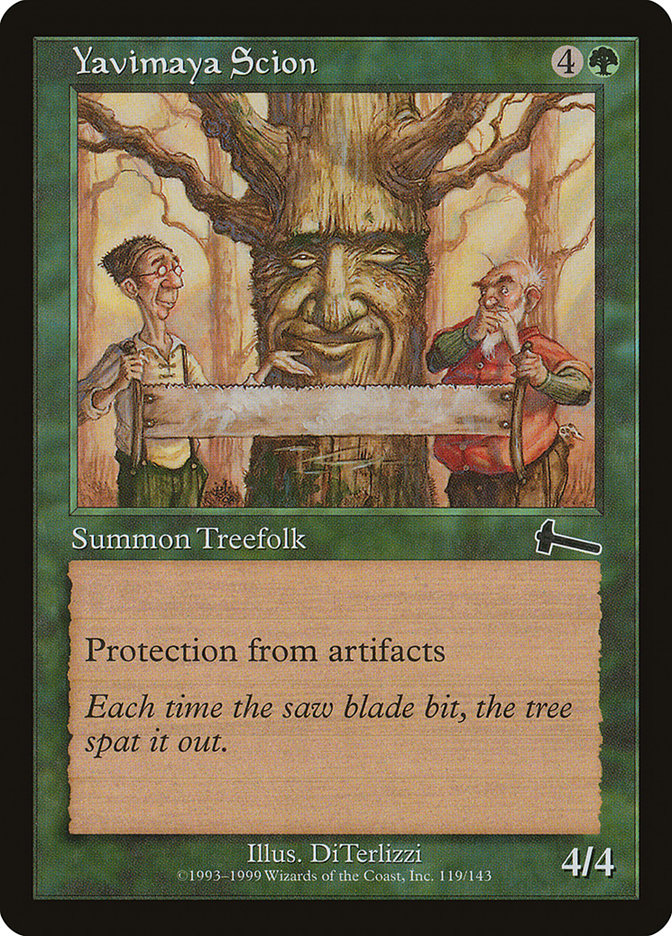 Yavimaya Scion [Urza's Legacy]-1