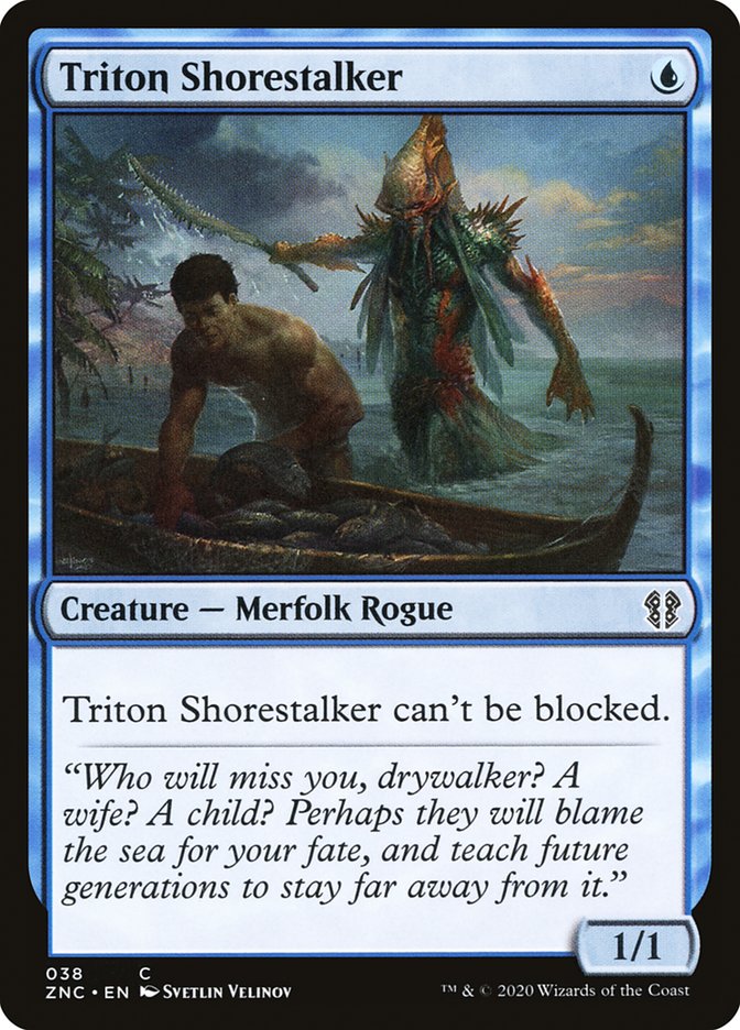 Triton Shorestalker [Zendikar Rising Commander]-1