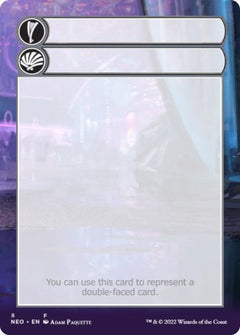 Helper Card (8/9) [Kamigawa: Neon Dynasty Tokens]-1