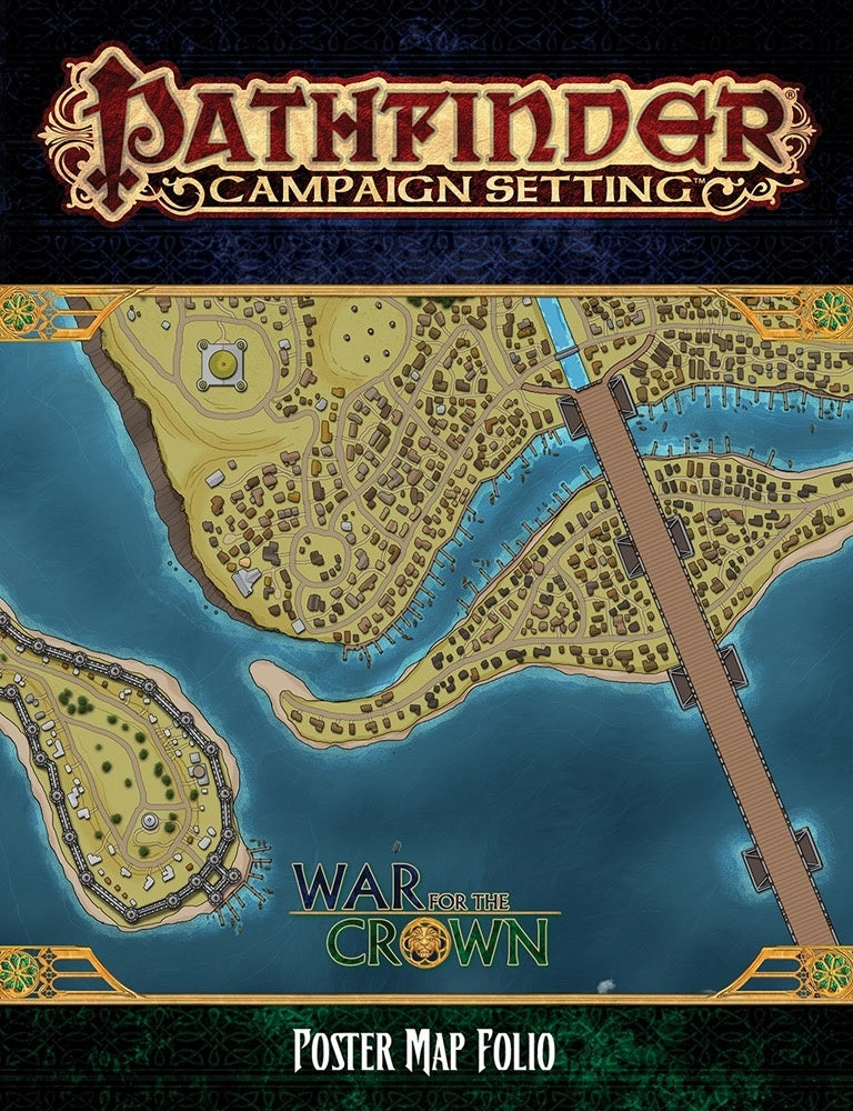Pathfinder Campaign Setting War for the Crown Poster Map Folio-1