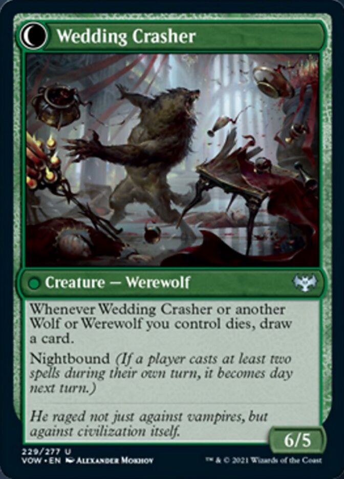 Wolfkin Outcast // Wedding Crasher [Innistrad: Crimson Vow]-2