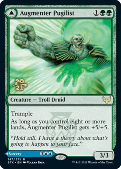 Augmenter Pugilist // Echoing Equation [Strixhaven: School of Mages Prerelease Promos]-1