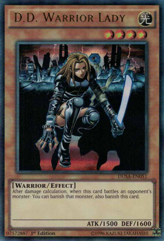 D.D. Warrior Lady [DUSA-EN051] Ultra Rare