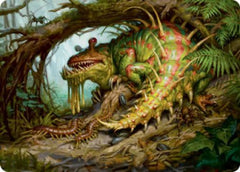 Blex, Vexing Pest Art Card [Strixhaven: School of Mages Art Series]-1