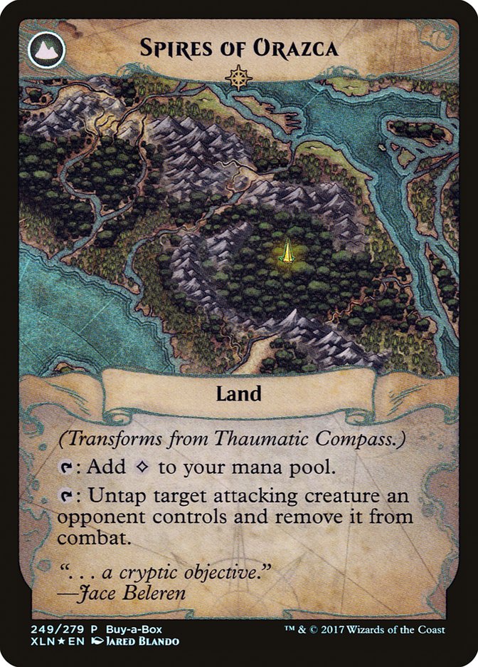 Thaumatic Compass // Spires of Orazca (Buy-A-Box) [Ixalan Treasure Chest]-2