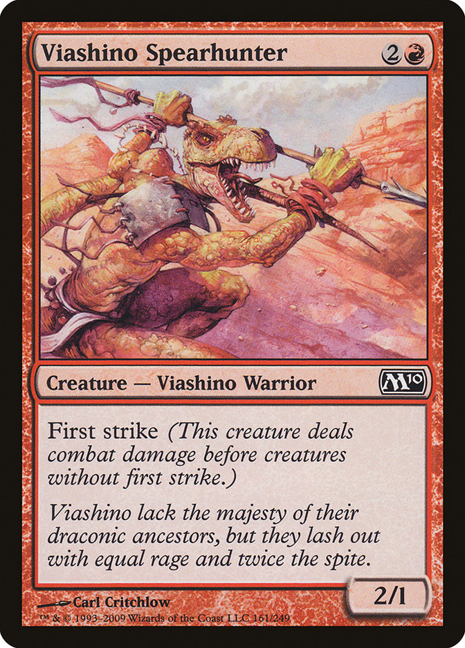 Viashino Spearhunter [Magic 2010]-1
