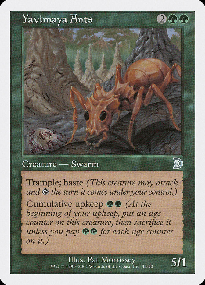 Yavimaya Ants [Deckmasters]-1