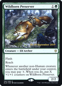 Wildborn Preserver [Throne of Eldraine Prerelease Promos]-1