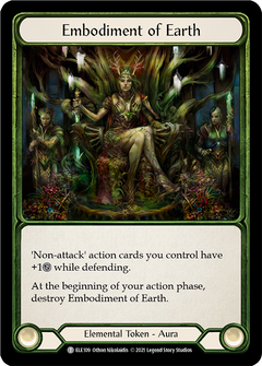Embodiment of Earth // Embodiment of Lightning [ELE109] (Tales of Aria)  1st Edition Normal-1
