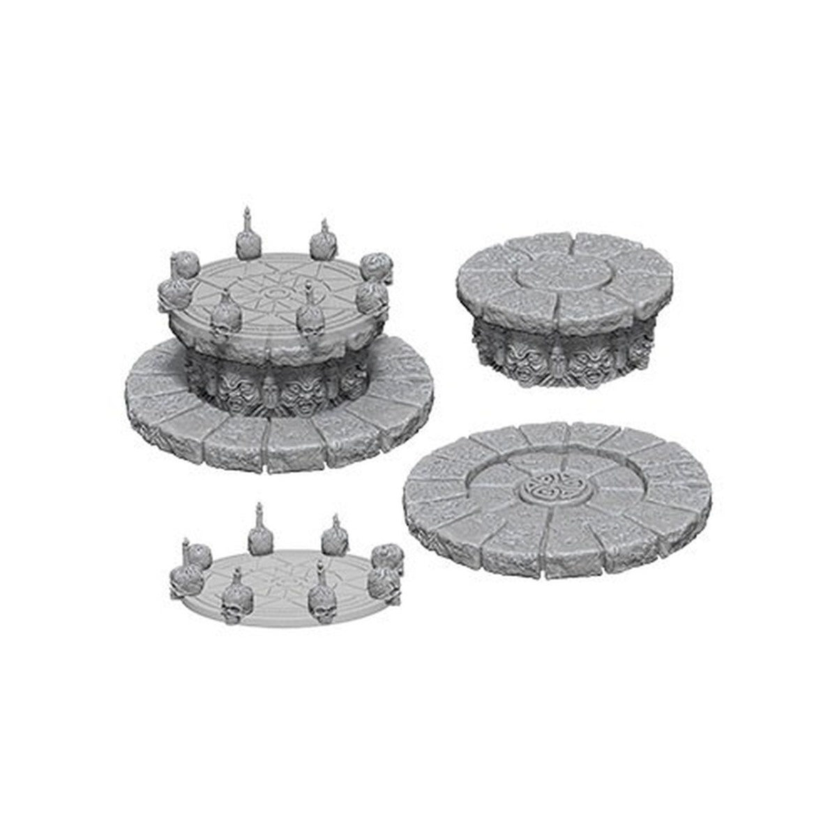 WizKids Deep Cuts Unpainted Miniatures Magic Dias-1