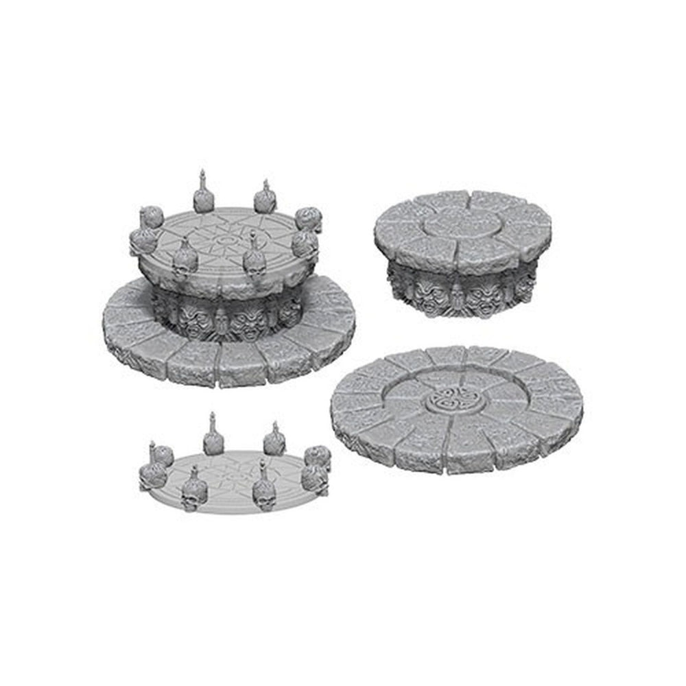 WizKids Deep Cuts Unpainted Miniatures Magic Dias