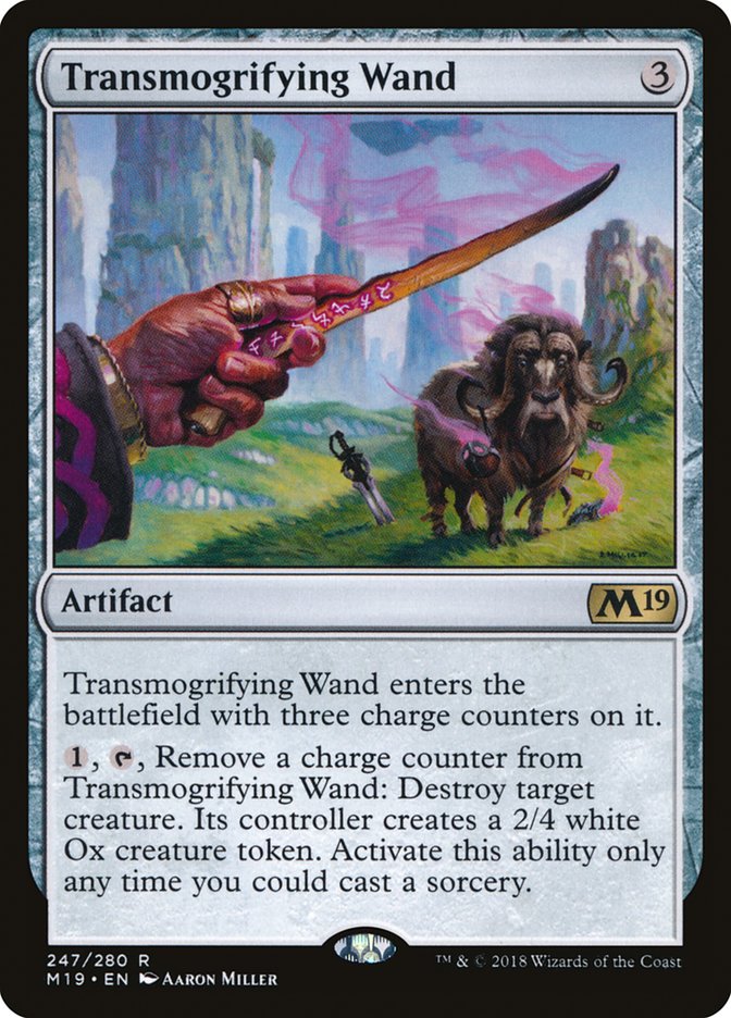 Transmogrifying Wand [Core Set 2019]-1