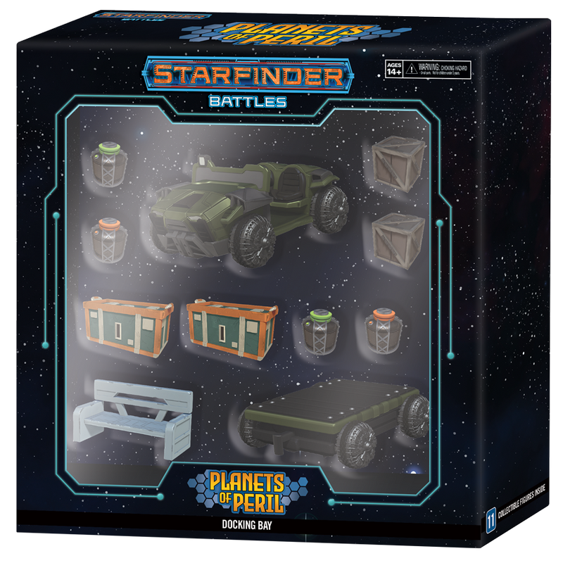 Starfinder Battles Planets of Peril Docking Bay Premium Set-1
