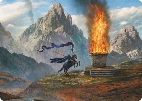 Call for Aid Art Card [The Lord of the Rings: Tales of Middle-earth Art Series]-1
