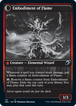 Flame Channeler // Embodiment of Flame [Innistrad: Double Feature]-2