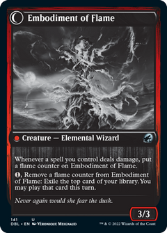 Flame Channeler // Embodiment of Flame [Innistrad: Double Feature]-2