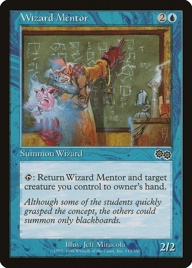 Wizard Mentor [Urza's Saga]-1