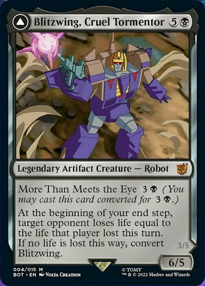 Blitzwing, Cruel Tormentor // Blitzwing, Adaptive Assailant [Transformers]-1