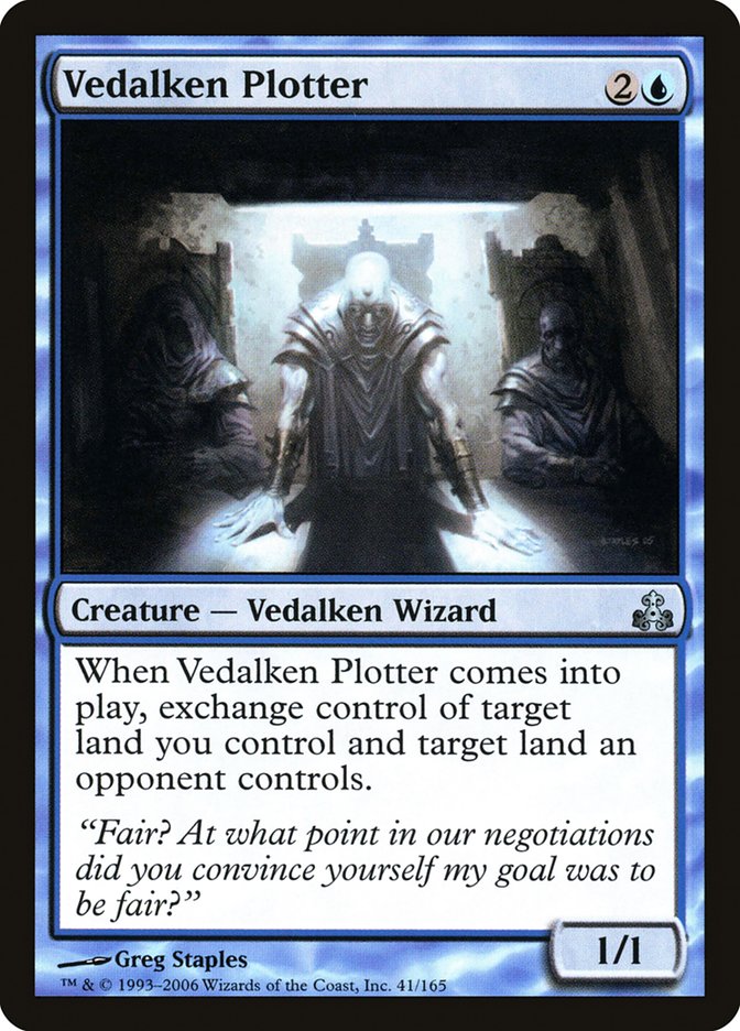 Vedalken Plotter [Guildpact]-1